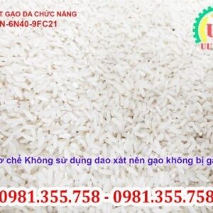 Sản phẩm của máy xát gạo hai chức năng UN-6N60-9FC21 Ưu Nông