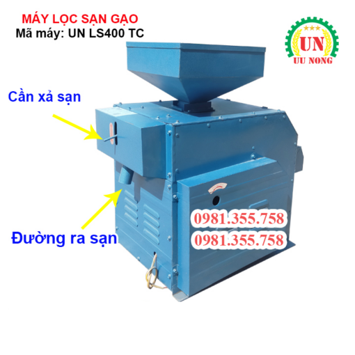 Máy lọc sạn gạo mini UN LS400 TC