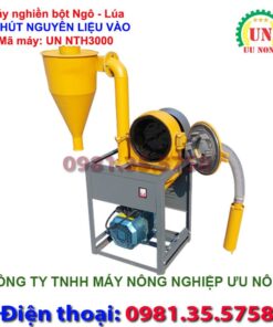 Máy nghiền Ngô Lúa tự hút UN NTH 3000