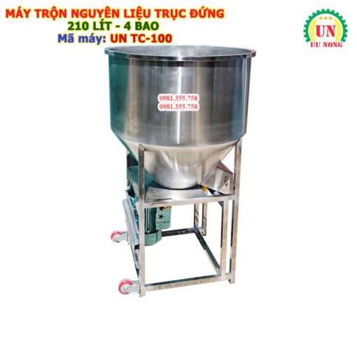 Máy trộn nguyên liệu trục đứng UN TC 100 - Hình ảnh 6