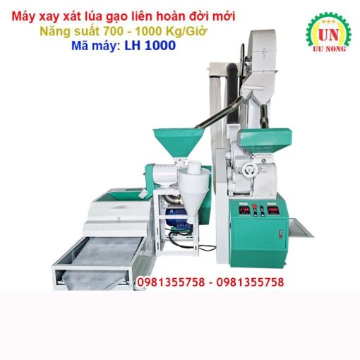 Máy xát lúa gạo liên hoàn LH 1000 - Hình ảnh 4