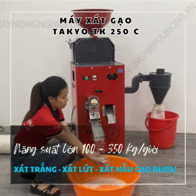 Máy xát gạo đa năng Takyo TK 250 C chính hãng